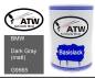 Preview: BMW, Dark Gray (matt), G9565: 500ml Lackdose, von ATW Autoteile West.